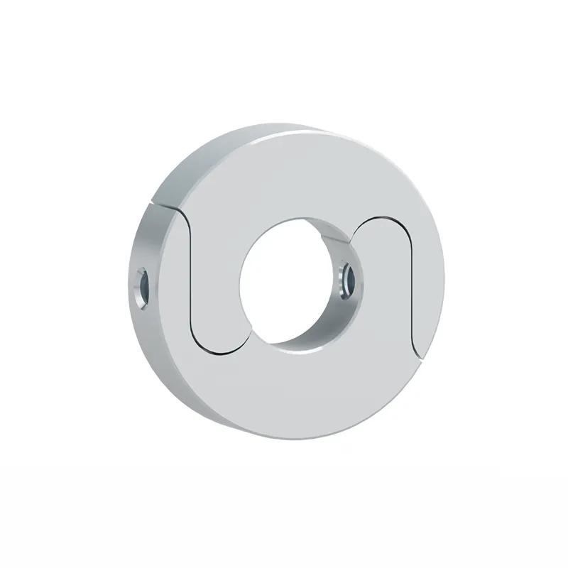S type split collar with zinc plating