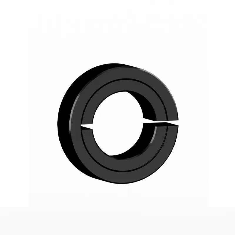 single split collar  with relief cut black oxide