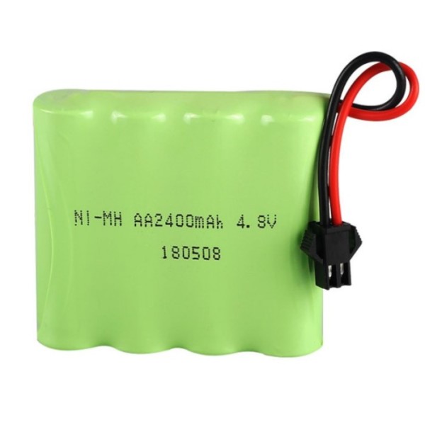 4.8V 2400mAh AA battery for remote control toy