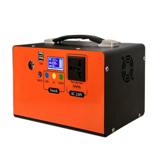 AC220V output can be connected to 300W energy storage power supply of the same power appliance, emergency portable outdoor power supply