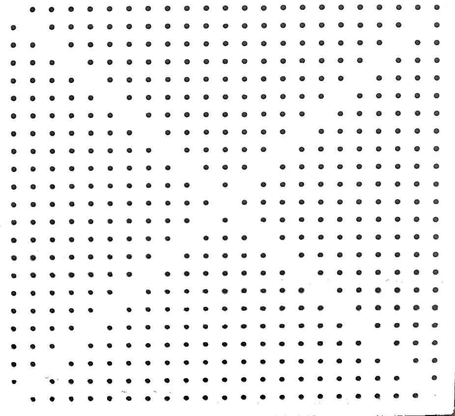 Perforated cement board