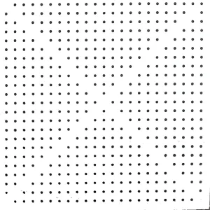 Perforated cement board