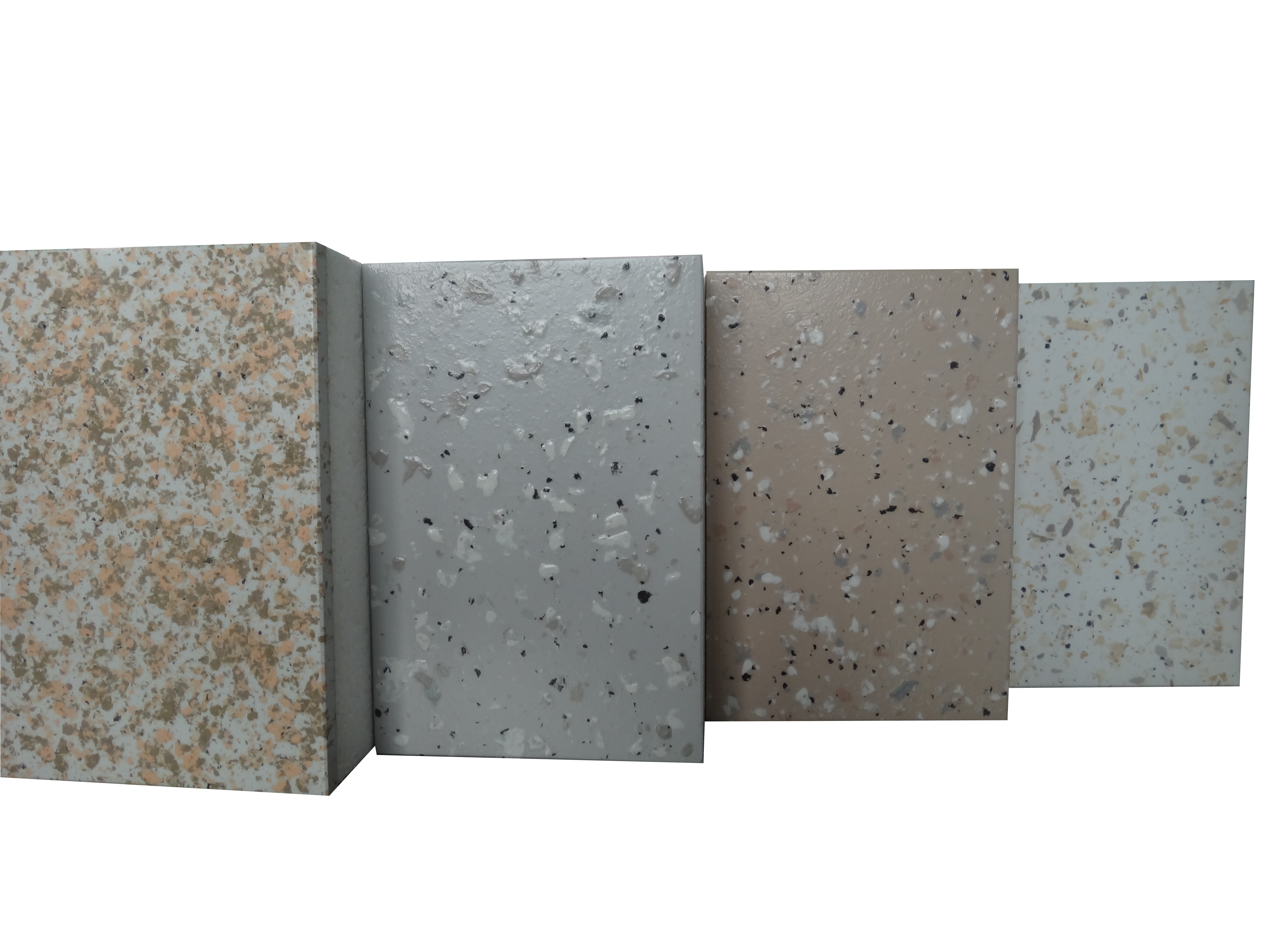 Multi-color paint Integrated board