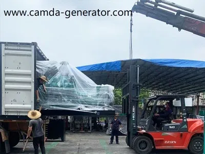 Prime 800KVA Cummins powered diesel generator sets delivery
