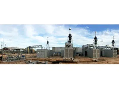 3*1053 KW Natural gas Power generation in Mtwara, Tanzania