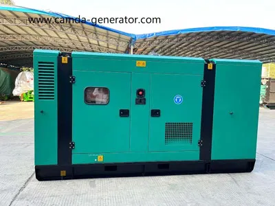 Penghantaran set penjana diesel berkuasa Cummins 110KW siap sedia