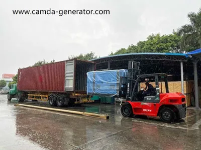 Penghantaran set penjana gas berkuasa Cummins 68KW dan 104KW siap sedia
