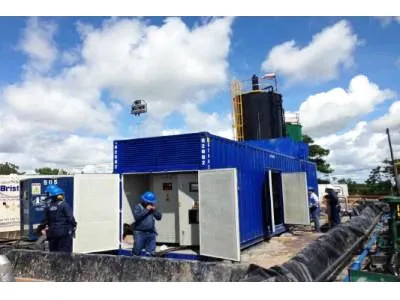 4*400KW Oil field gas power plant, Colombia