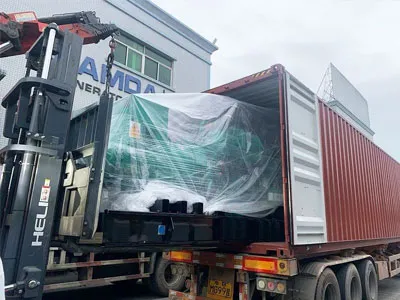 Standby 1000KVA Cummins powered diesel generator sets delivery