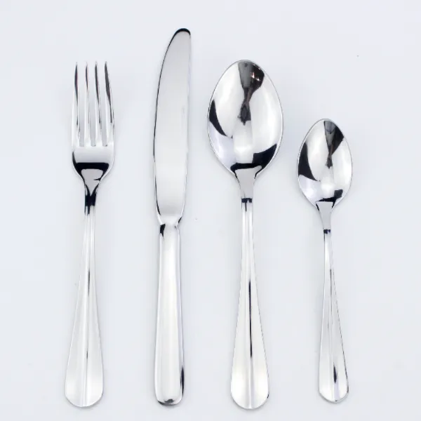 QD3504 Stainless Steel Cutlery: Contemporary Architectural Design for Premium HoReCa Excellence