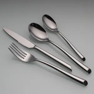 QD3698 Stainless Steel Cutlery: Sculptural Elegance for the Sophisticated HoReCa Table