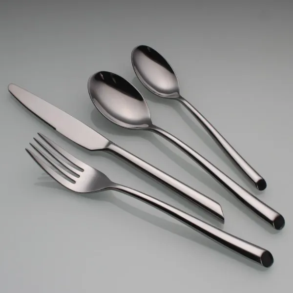 QD3698 Stainless Steel Cutlery: Sculptural Elegance for the Sophisticated HoReCa Table