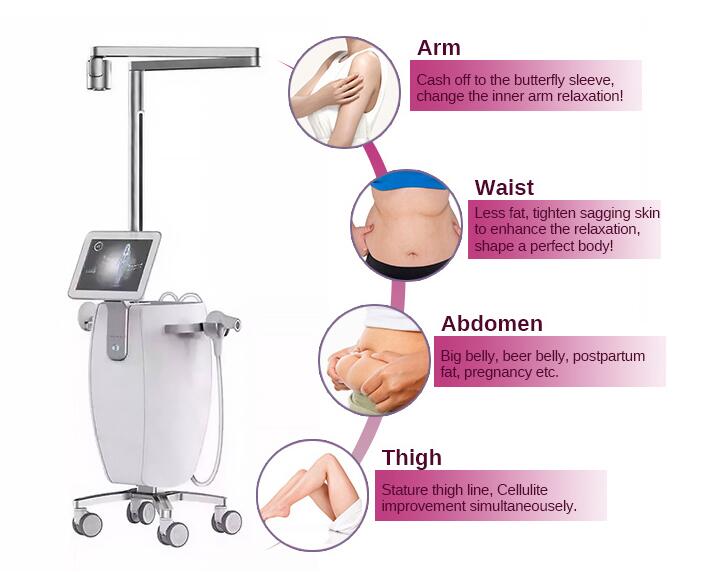 Máquina de adelgazamiento corporal para el tratamiento de la pérdida de peso no invasivo Ultrashape