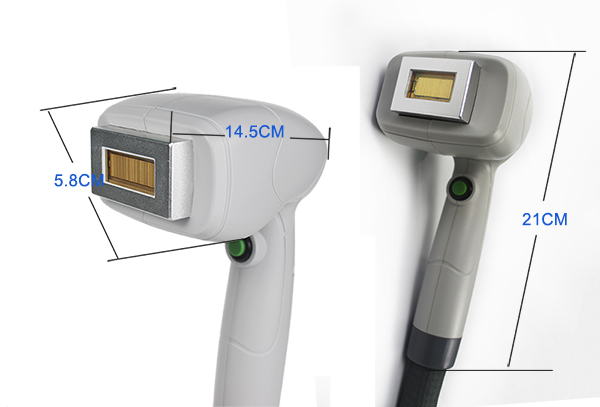 808nm diode laser New headpiece for agent