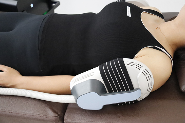 Estimulador EMS de fábrica Cinto abdominal para treinamento corporal Siimming muscular Relaxamento Estimulador para alívio da dor