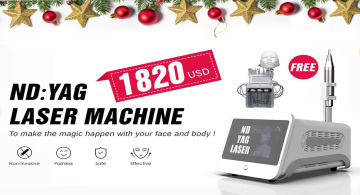 Professional 1064nm nd yag laser tattoo removal machine