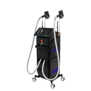Dual Handpieces Laser Hair Removal Beauty Equipment