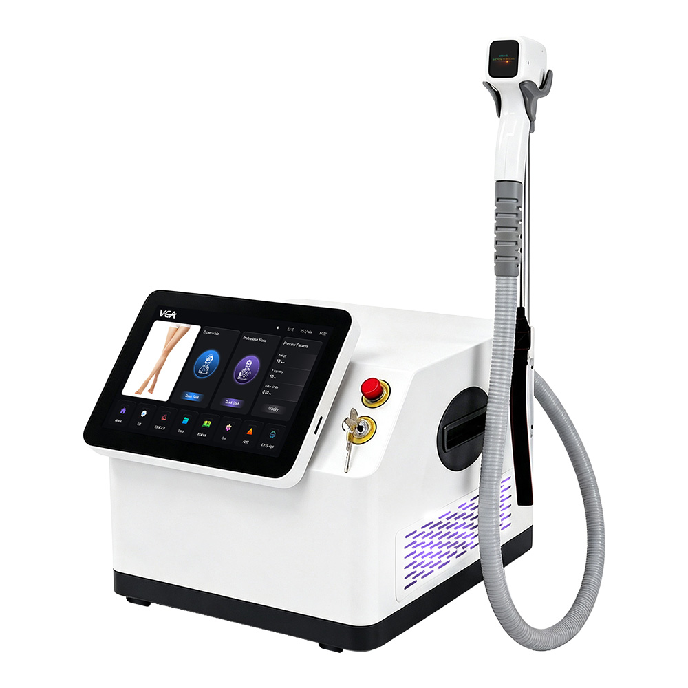 800W Portable 808nm Diode Laser Hair Removal Machine For Beauty Salon Clinic