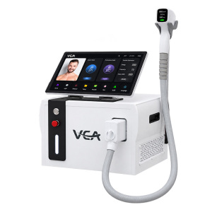 1200W Portable Triple Wavelength Diode Laser 755 808 1064 Hair Removal Machine