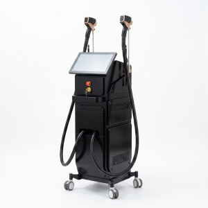 New Technology Dual Handpieces Laser Hair Removal Machine