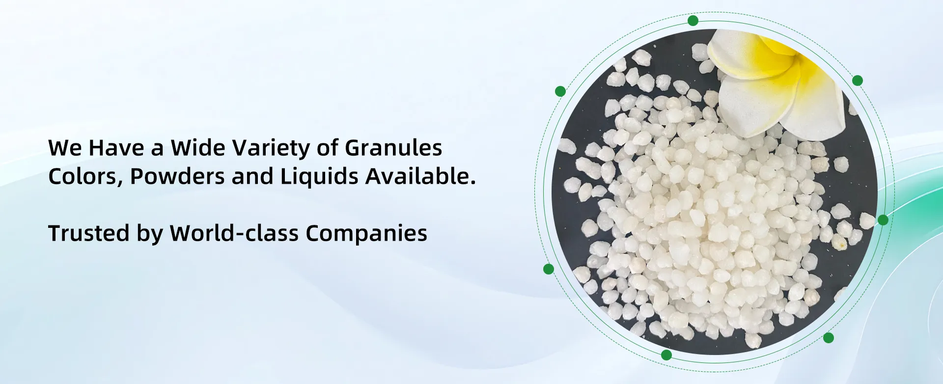 เรามีเม็ด สี ผง และของเหลวให้เลือกหลากหลาย