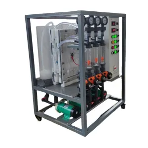 1-Year PLC New Type Electrodialysis Tank Laboratory Mechanical Products Water Treatment Filtration for Lab
