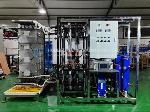 Desalination for fermentation broth Project scale: 5000m&sup3;/a