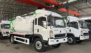 HOWO 10&ndash;12 Cubic Meter Vacuum Suction Truck