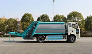 FAW CL5182ZYSBEV pure electric compressor truck (swing arm)