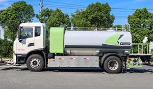 Dongfeng Tianjin CLH5181GXSBEV pure electric sprinkler truck