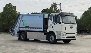 Jiefang pure electric compressed garbage truck CL5180ZYSBEVDP