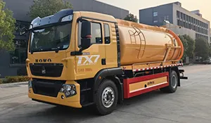 HOWO 12 Cubic Meter Vacuum Suction Truck
