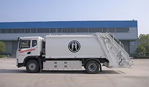 Dongfeng Huashen CL5180ZYSBEV (White&reg; Export) Pure Electric Compactor Garbage Truck