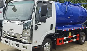 ISUZU 4 Cubic Meter Vacuum Suction Truck