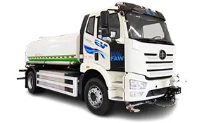 Jiefang CL5186GSSBEV pure electric sprinkler truck