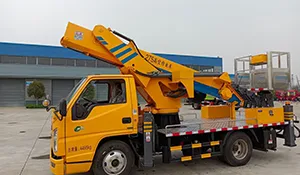 27-meter blue-plate Jiangling straight boom
