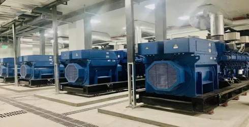 High-Voltage Diesel Gensets Delivers Efficient Long-Distance Power for Large Industrial Projects