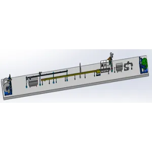 High-efficiency 80 Cable Insulation Sheath Production Line