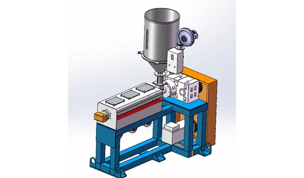 High Speed 50 Extruder for Plastic Production