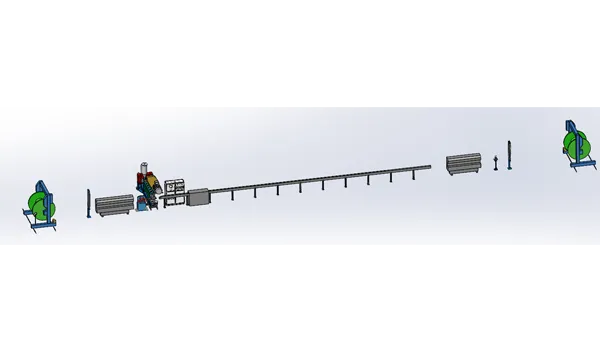 120 High-Efficiency Extruder (Gantry Retraction and Expansion)