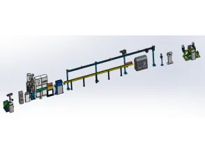 50 Nylon Sheath Extrusion Production Line