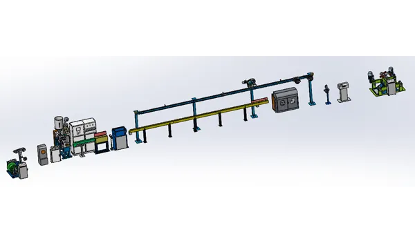 50 Nylon Sheath Extrusion Production Line
