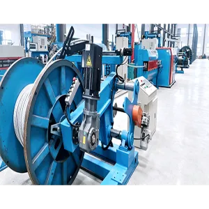 800mm steel belt armoring machine for motors + 600/2 non-metallic wrapping production line