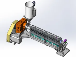 Automatic 200 Extruder for Plastic Processing