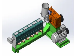 Automatic 120 Extruder for Plastic Processing