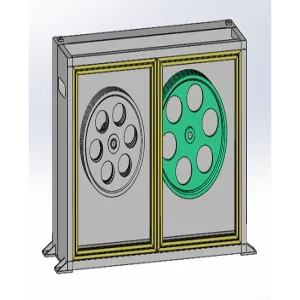 500mm Two-wheel Traction Machine for Agricultural Applications