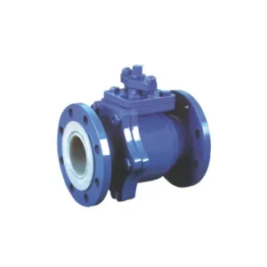Fluorine ball valve