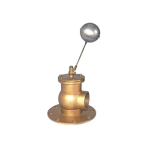 Brass flange float ball valve