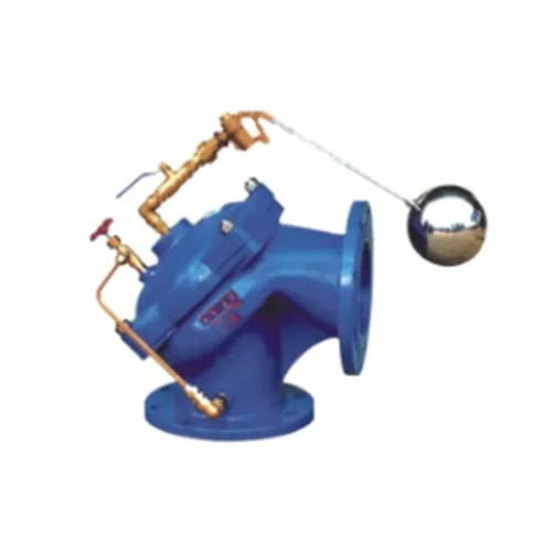 Remote control float valve