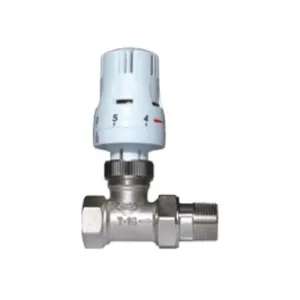 Válvula de radiador recta